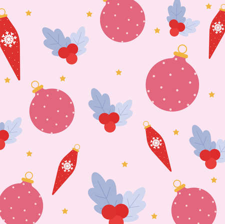 nice christmas posterのイラスト素材