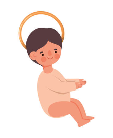 little jesus illustrationのイラスト素材