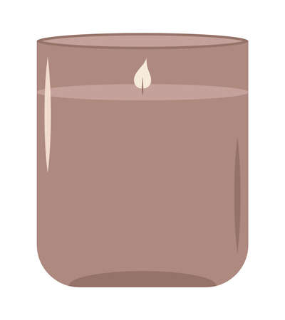nice candle designのイラスト素材