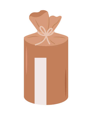 nice orange candleのイラスト素材