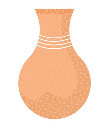 pottery vase iconのイラスト素材