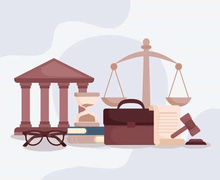 legal advice illustrationのイラスト素材