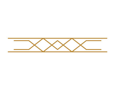 pretty art deco designのイラスト素材
