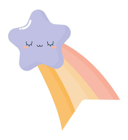 flying star designのイラスト素材