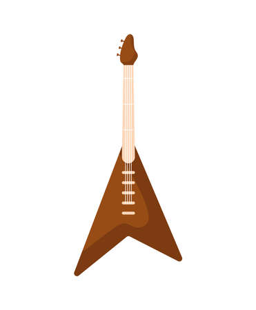 electric guitar illustrationのイラスト素材