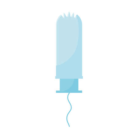 blue tampon designのイラスト素材