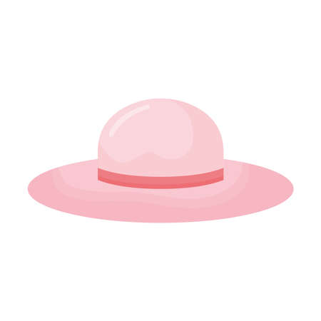 beach hat designのイラスト素材