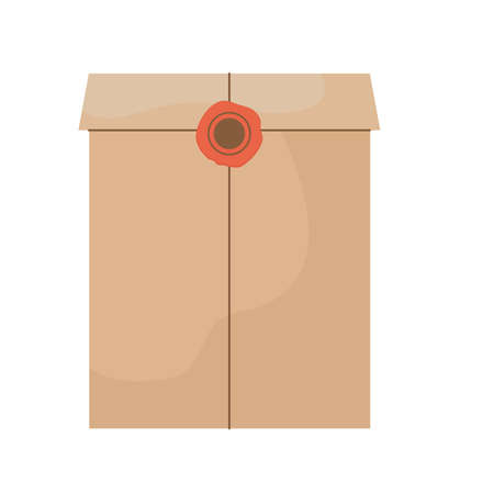 manila envelope designのイラスト素材