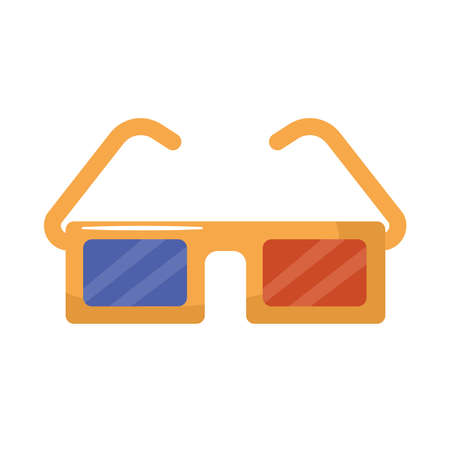 3d glasses designのイラスト素材