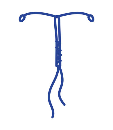 intrauterine device designのイラスト素材