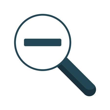 loupe cursor illustrationのイラスト素材