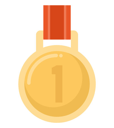 first place medalのイラスト素材