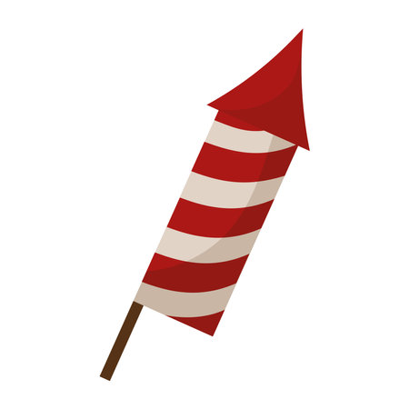 red firecracker designのイラスト素材