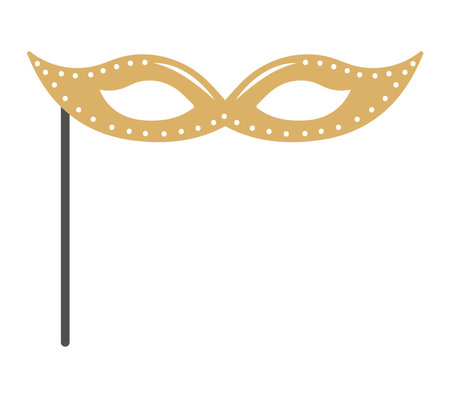 golden mask designのイラスト素材