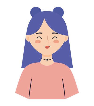 happy woman designのイラスト素材