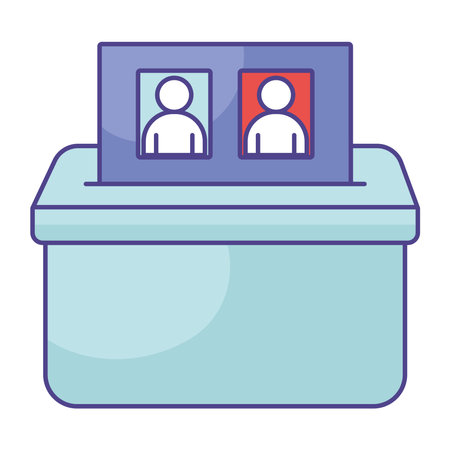 elections urn designのイラスト素材