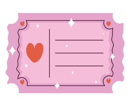 pink coupon designのイラスト素材