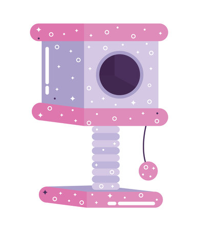 cat house designのイラスト素材