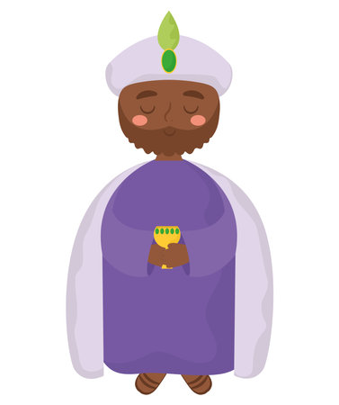 king wise balthazarのイラスト素材