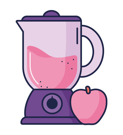 grapefruit detox smoothieのイラスト素材