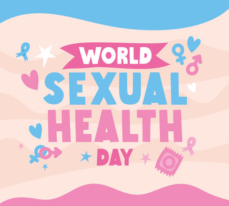 sexual health day illustrationのイラスト素材