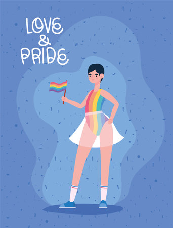love and pride lgbtq cartelのイラスト素材