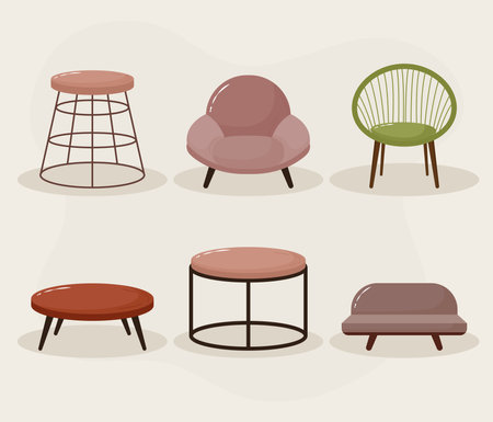 house things bundleのイラスト素材