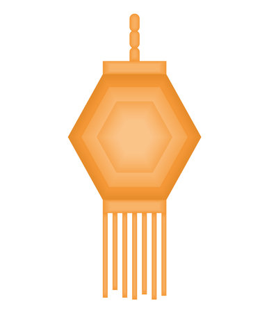 asian lamp designのイラスト素材