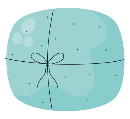 blue gift designのイラスト素材