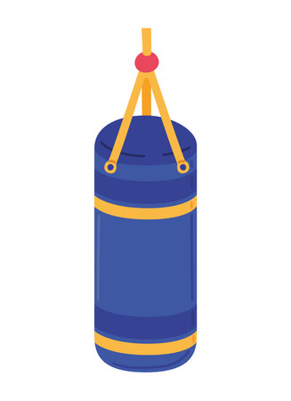 boxing bag designのイラスト素材