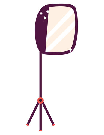 photography studio lightのイラスト素材