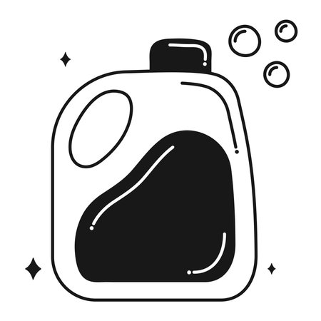 disinfectant bottle designのイラスト素材