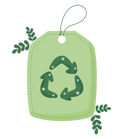recycle cloth markのイラスト素材