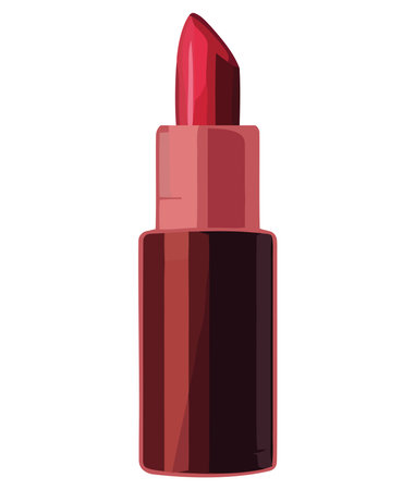 lipstick tube vector designのイラスト素材