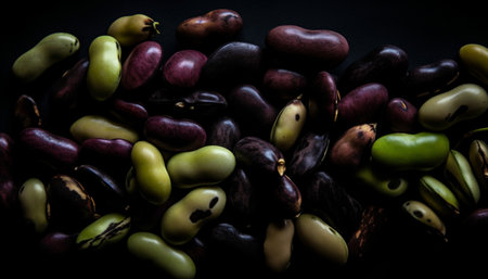 Organic vegetable snack, fresh and healthy meal generated by artificial intelligenceの素材