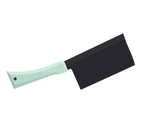 butcher knife vector designのイラスト素材