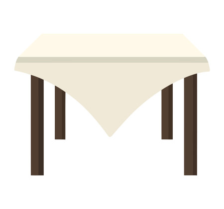 wooden table designのイラスト素材