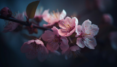 Vibrant colors bloom in nature bouquet, showcasing beauty and freshness generated by artificial intelligenceの素材