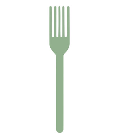 silverware fork designのイラスト素材