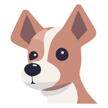 Cute hound puppyのイラスト素材