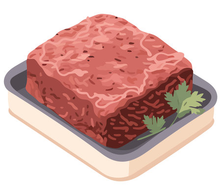 Fresh meat designのイラスト素材