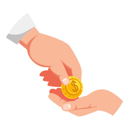 zakat poor benefitのイラスト素材