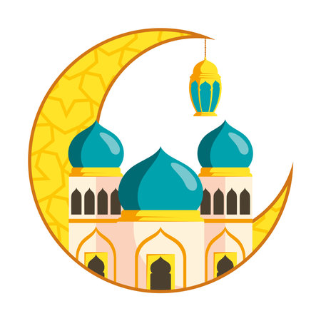 eid al fitr islamicのイラスト素材