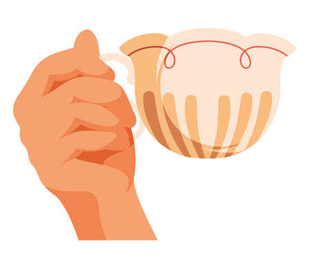 tea day illustrationのイラスト素材