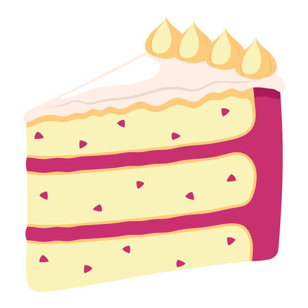 birthday cake snackのイラスト素材