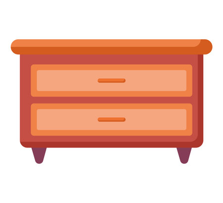home cabinet furnitureのイラスト素材