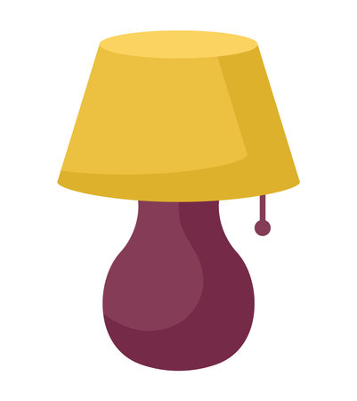 lamp decor home itemのイラスト素材