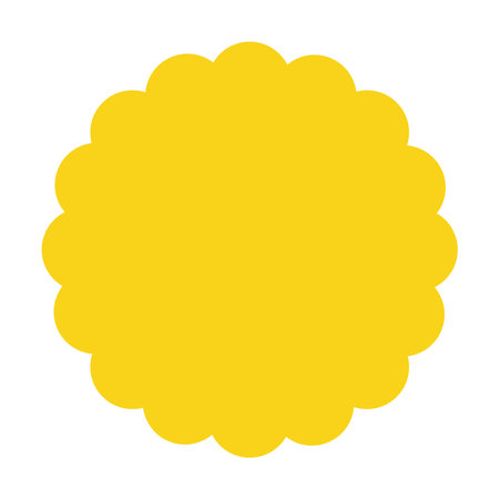 yellow label geometric shapeのイラスト素材