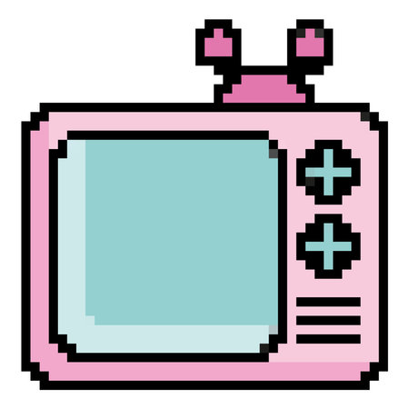 television vintage aestheticのイラスト素材