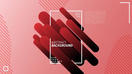 fluid gradient geometrical abstract backgroundのイラスト素材